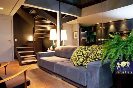 Flat com 1 Quarto para alugar, 47m² no Vila Nova Conceição, São Paulo