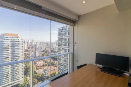 Apartamento com 1 Quarto à venda, 33m² no Cidade Monções, São Paulo
