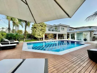 Casa de Condomínio com 5 Quartos à venda, 600m² no Enseada, Guarujá