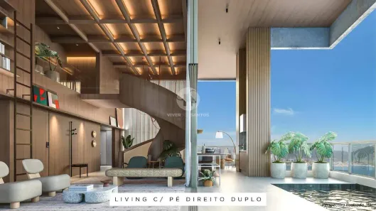 Apartamento com 4 Quartos à venda, 319m² no Ponta da Praia, Santos