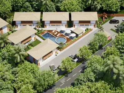 Casa de Condomínio com 2 Quartos à venda, 86m² no Imbassaí, Mata de São João