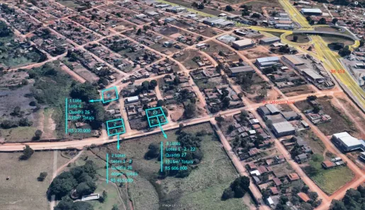 Lote/Terreno à venda, 2158m² no Vila Maria, Aparecida de Goiânia