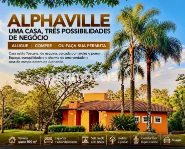 Casa de Condomínio com 3 Quartos à venda, 233m² no Alphaville - Lagoa dos Ingleses, Nova Lima