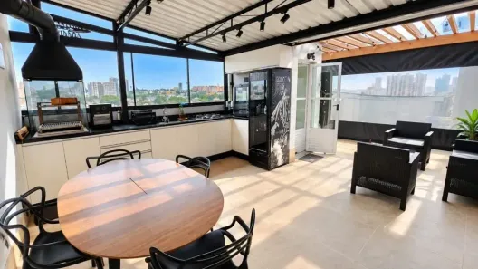 Cobertura com 2 Quartos para venda ou aluguel, 80m² no Vila Scarpelli, Santo André