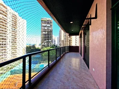 Apartamento com 3 Quartos para alugar, 140m² no Barra da Tijuca, Rio de Janeiro