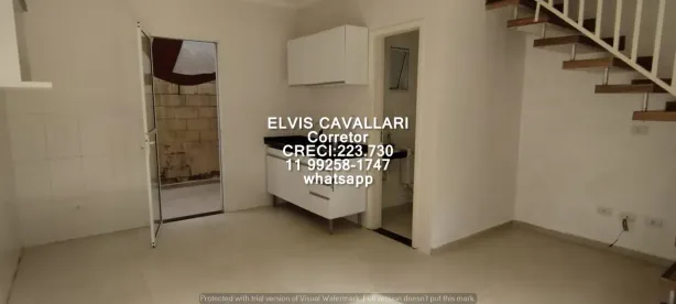 Casa de Condomínio com 2 Quartos para alugar, 55m² no Gramado, Cotia