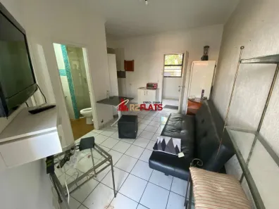 Flat com 1 Quarto para alugar, 33m² no Indianópolis, São Paulo