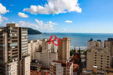 Apartamento com 3 Quartos para alugar, 204m² no Boqueirão, Santos