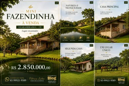 Fazenda/Sítio com 4 Quartos à venda, 300m² no , Guaramiranga