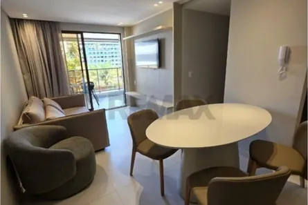 Apartamento com 2 Quartos para alugar, 71m² no Ponta de Campina, Cabedelo