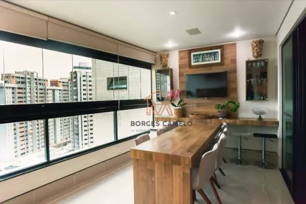 Apartamento com 4 Quartos para alugar, 134m² no Vila da Serra, Nova Lima