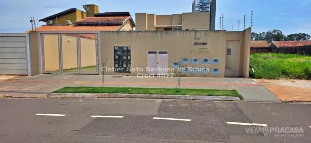 Apartamento com 2 Quartos para alugar, 58m² no Carandá Bosque, Campo Grande