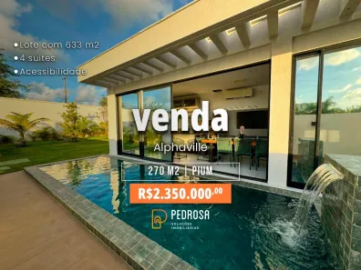 Casa de Condomínio com 4 Quartos à venda, 270m² no Pium (Distrito Litoral), Parnamirim