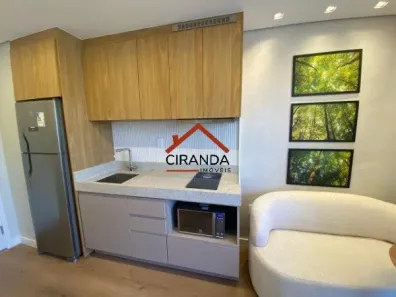 Apartamento com 1 Quarto para alugar, 24m² no Indianópolis, São Paulo