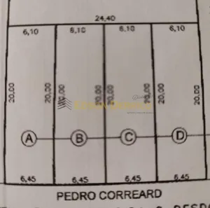 Lote/Terreno à venda, 126m² no Jardim Santa Cecília, Pindamonhangaba