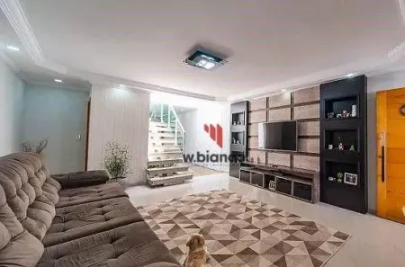 Sobrado com 4 Quartos à venda, 190m² no Vila Guiomar, Santo André