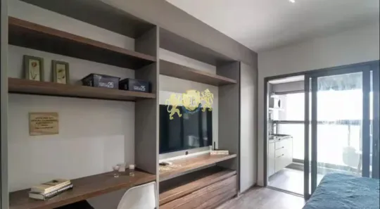 Apartamento com 1 Quarto para alugar, 31m² no Indianópolis, São Paulo
