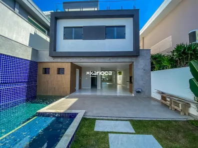 Casa de Condomínio com 4 Quartos à venda, 410m² no Recreio dos Bandeirantes, Rio de Janeiro