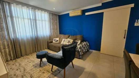 Apartamento com 2 Quartos à venda, 77m² no Encruzilhada, Santos