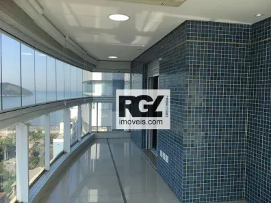Apartamento com 4 Quartos para alugar, 255m² no Aparecida, Santos