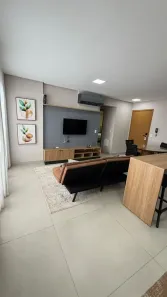 Apartamento com 2 Quartos para alugar, 74m² no Setor Bueno, Goiânia