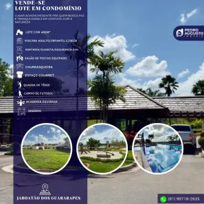 Lote/Terreno à venda, 486m² no Manassu, Jaboatão dos Guararapes