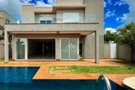 Casa de Condomínio com 4 Quartos para venda ou aluguel, 301m² no Residencial e Empresarial Alphaville, Ribeirão Preto