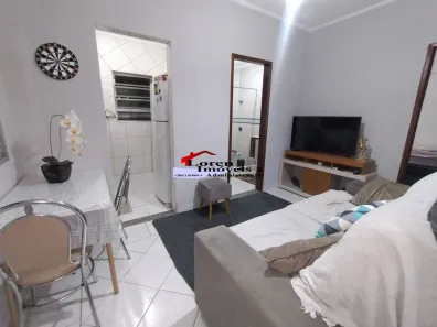 Apartamento com 1 Quarto para alugar, 40m² no Centro, São Vicente