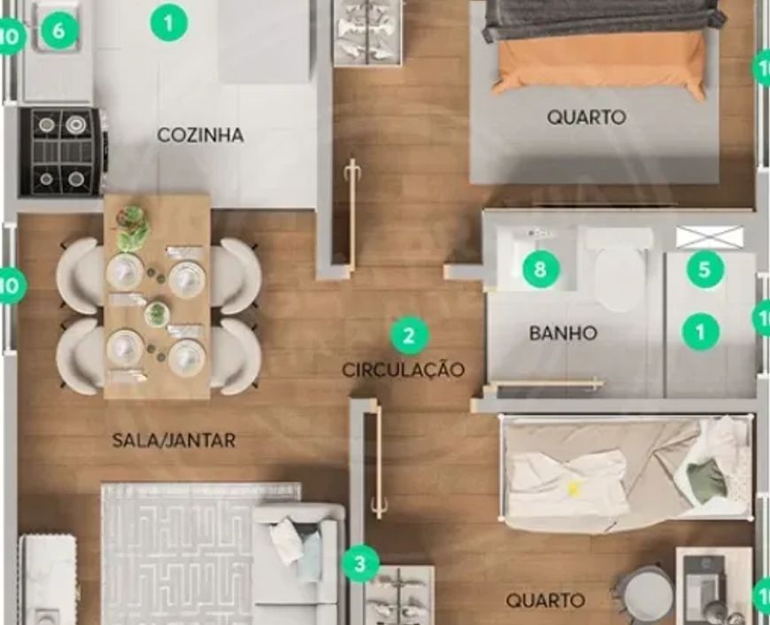 RESERVA DOS LIRIOS - FASE 1 no Núcleo São Luís, Ribeirão Preto