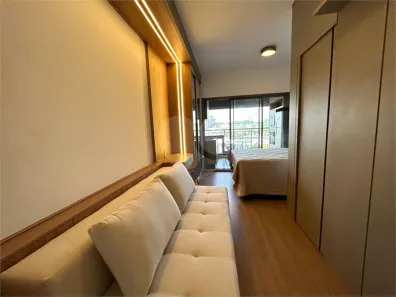 Apartamento com 1 Quarto para alugar, 35m² no Indianópolis, São Paulo