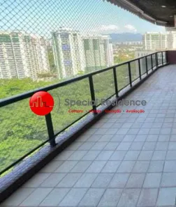Apartamento com 3 Quartos para alugar, 130m² no Barra da Tijuca, Rio de Janeiro