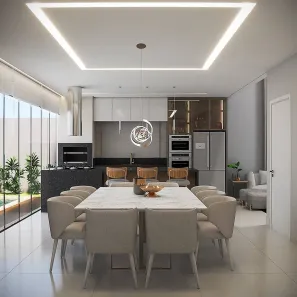 Casa de Condomínio com 3 Quartos à venda, 206m² no Jardim Itália, Cuiabá