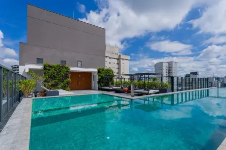 Apartamento com 1 Quarto para alugar, 29m² no Indianópolis, São Paulo