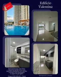 Apartamento com 2 Quartos para alugar, 63m² no Paiaguás, Cuiabá