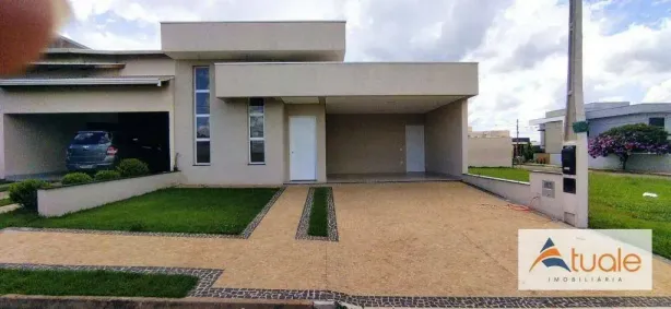 Casa de Condomínio com 3 Quartos à venda, 145m² no Residencial Real Parque Sumaré, Sumaré