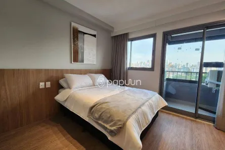 Apartamento com 1 Quarto para venda ou aluguel, 29m² no Vila Olímpia, São Paulo