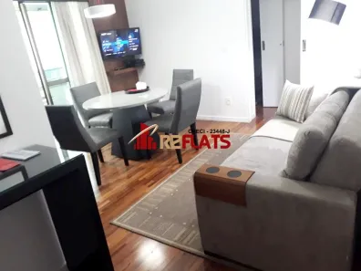 Apartamento com 1 Quarto para alugar, 50m² no Brooklin Paulista, São Paulo
