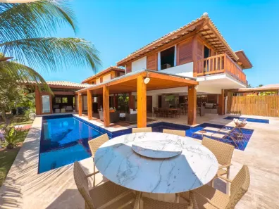 Casa de Condomínio com 5 Quartos para venda ou aluguel, 429m² no Praia do Forte, Mata de São João
