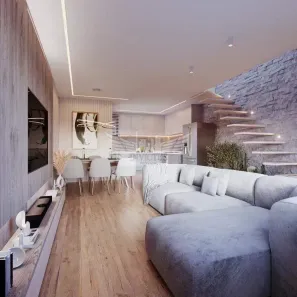 Sobrado com 3 Quartos à venda, 130m² no Vila Alzira, Santo André