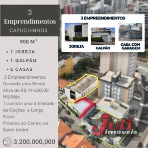 à venda, 1000m² no Vila Guiomar, Santo André