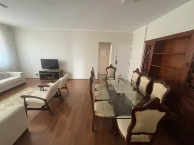 Apartamento com 3 Quartos para alugar, 135m² no Gonzaga, Santos