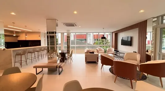 Apartamento com 1 Quarto à venda, 44m² no Jurerê, Florianópolis