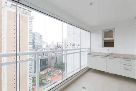 Apartamento com 1 Quarto para alugar, 54m² no Cidade Monções, São Paulo