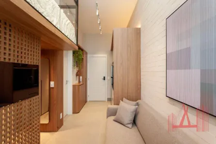 Apartamento com 1 Quarto para alugar, 27m² no Jardim das Acácias, São Paulo