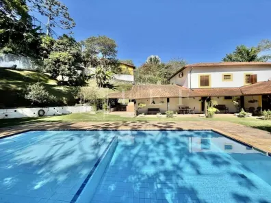 Casa de Condomínio com 4 Quartos para alugar, 479m² no Moinho Velho, Embu das Artes