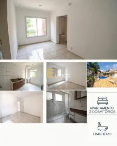 Apartamento com 2 Quartos à venda, 48m² no Loteamento Dinorá Rosa, Sorocaba