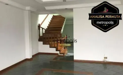 Sobrado com 3 Quartos à venda, 285m² no Campestre, Santo André