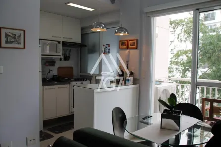 Apartamento com 1 Quarto para alugar, 50m² no Vila Andrade, São Paulo