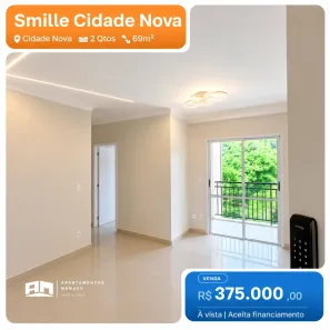 Apartamento com 2 Quartos à venda, 69m² no Colônia Santo Antônio, Manaus