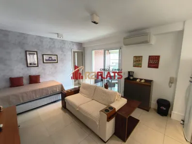 Apartamento com 1 Quarto para alugar, 52m² no Itaim Bibi, São Paulo